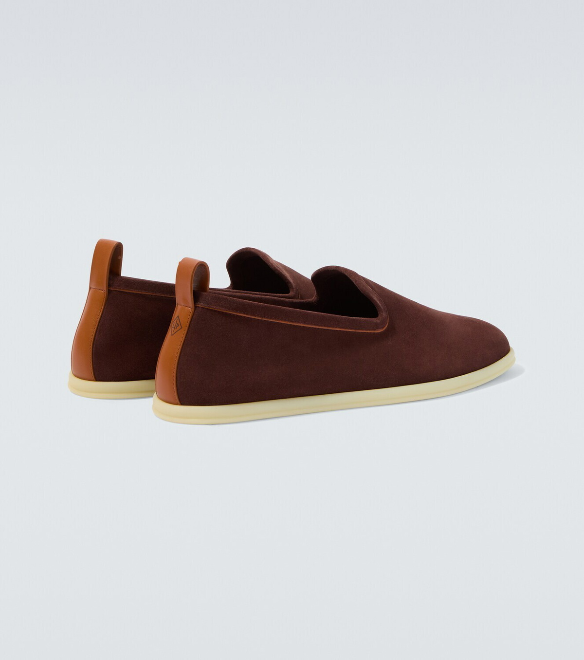 Loro Piana Venice Walk suede slip-on shoes