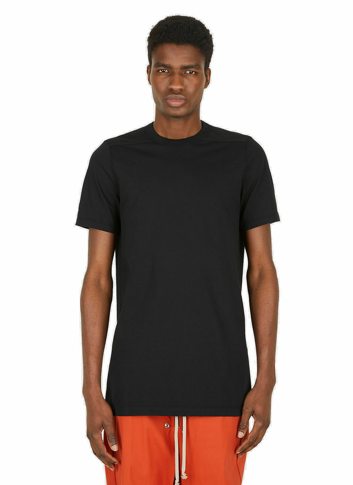 Level T-Shirt in Black Rick Owens