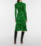 Diane von Furstenberg Crystal printed midi dress