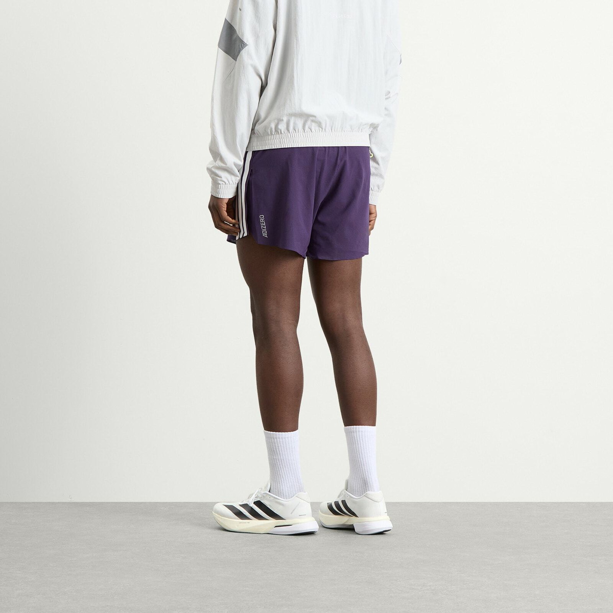 Adidas Men's Adizero Gel Short in Aurora Plum