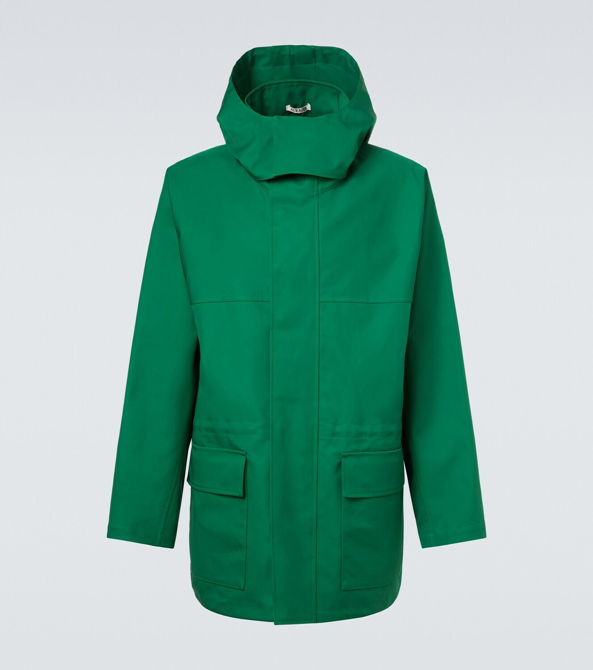 Auralee Hooded cotton gabardine jacket Auralee