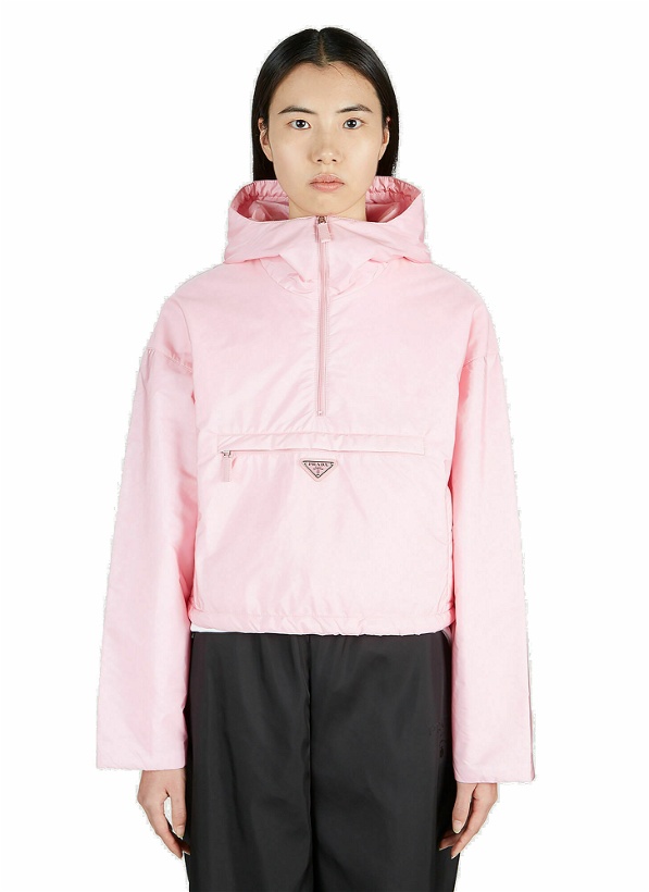 Photo: Prada - Re-Nylon Hooded Jacket in Pink
