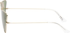 Marni Gold Cat Eye Sunglasses