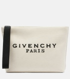 Givenchy Logo canvas pouch
