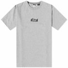 Nanga Men's Eco Hybrid Mt Logo T-Shirt in Grey