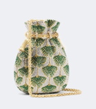 Judith Leiber Couture Ginkgo crystal-embellished clutch