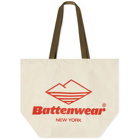 Battenwear Logo Canvas Tote Bag