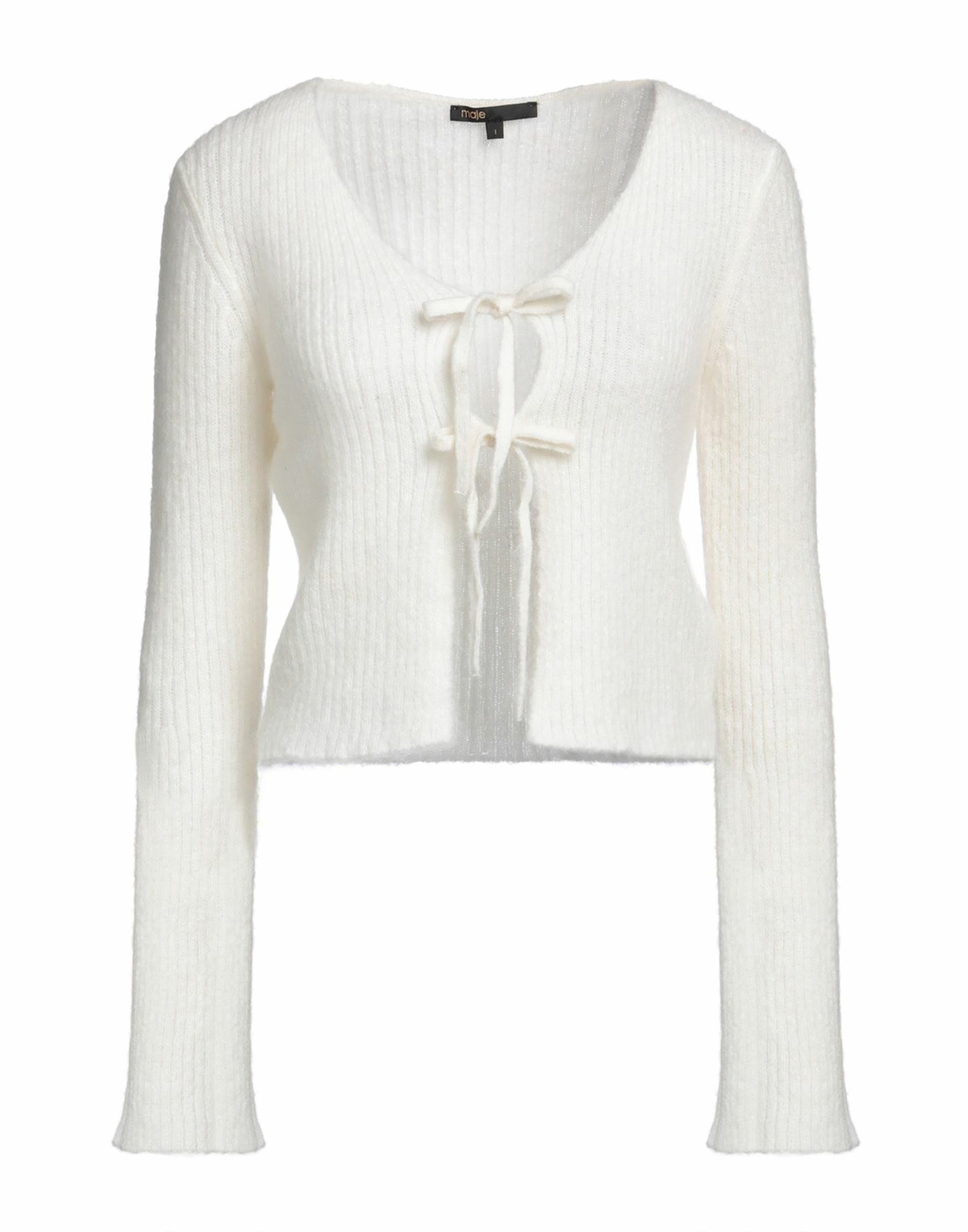 Maje Womens Cardigan Ivory