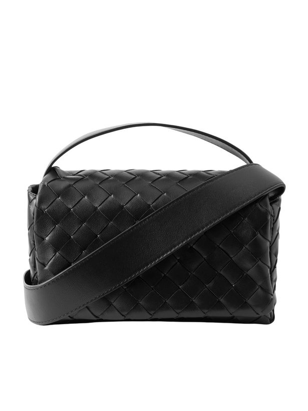 Photo: Bottega Veneta - Intrecciato Leather Messenger Bag
