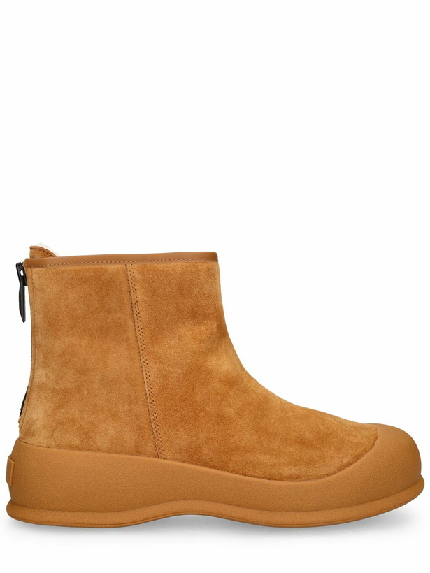 Photo: BALLY - 30mm Carsey Suede & Rubber Boots