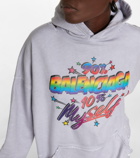 Balenciaga - Printed cotton hoodie