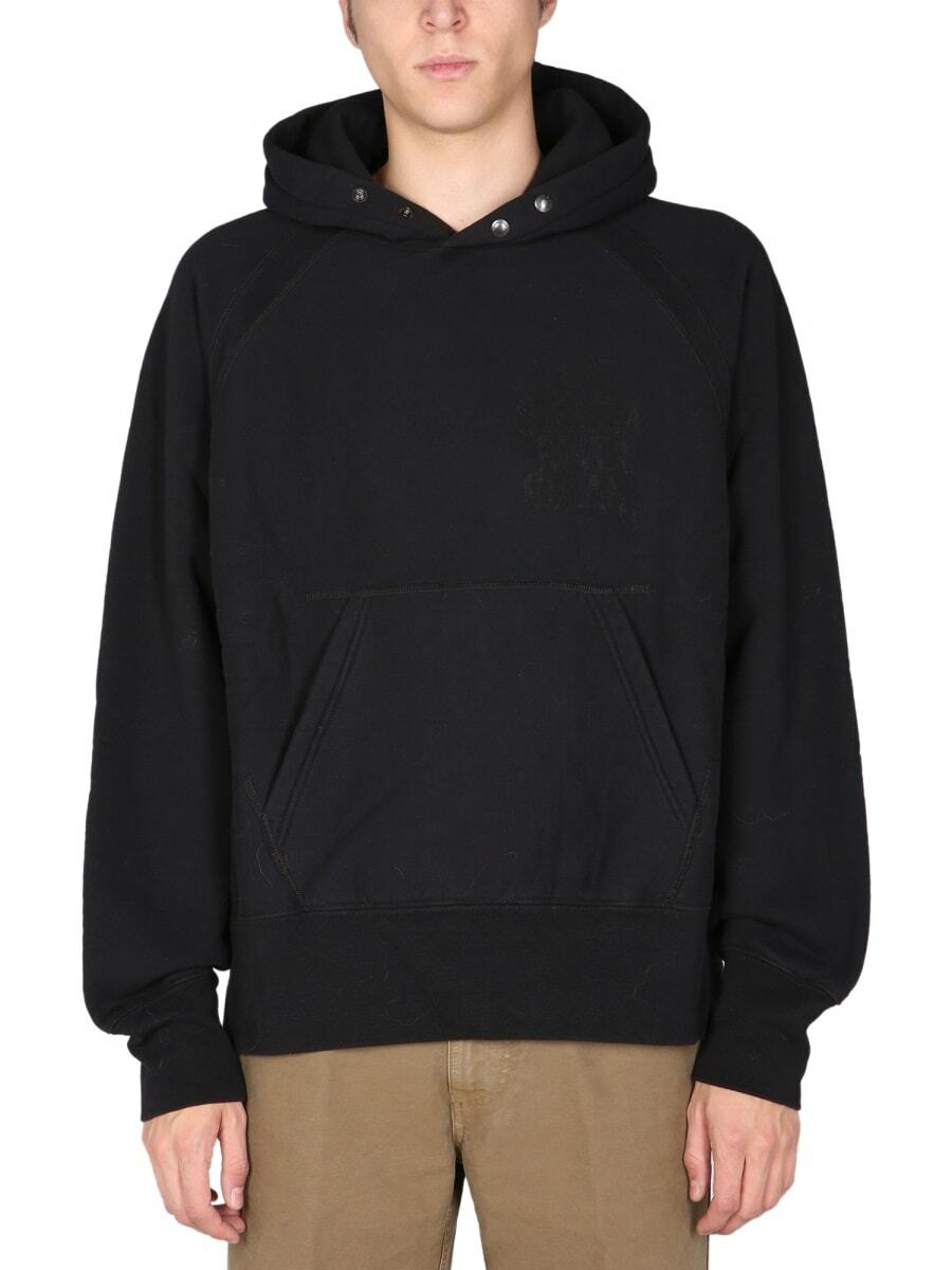 パーカー・フーディ Engineered Garments CREWNECK SWEATSHIRT (22F1B020_NL050) Engineered Garments - Cotton-Blend Jersey Sweatshirt - Gray