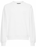 DOLCE & GABBANA Cotton Jersey Crewneck Sweatshirt