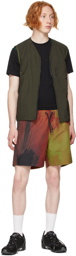 PS by Paul Smith Red Brush Stroke Shorts