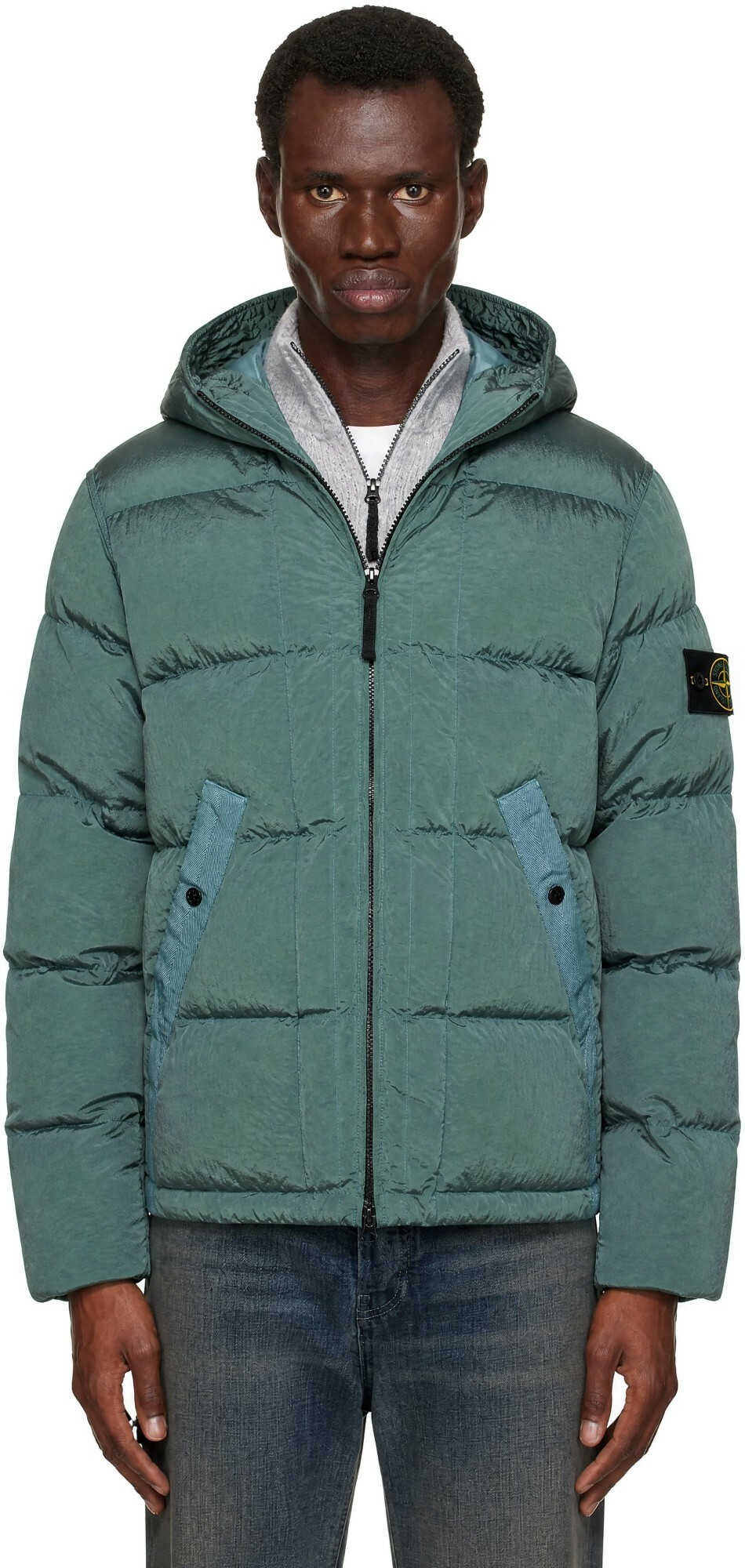 Stone Island Resin-T Shell Down Ice Jacket Stone Island