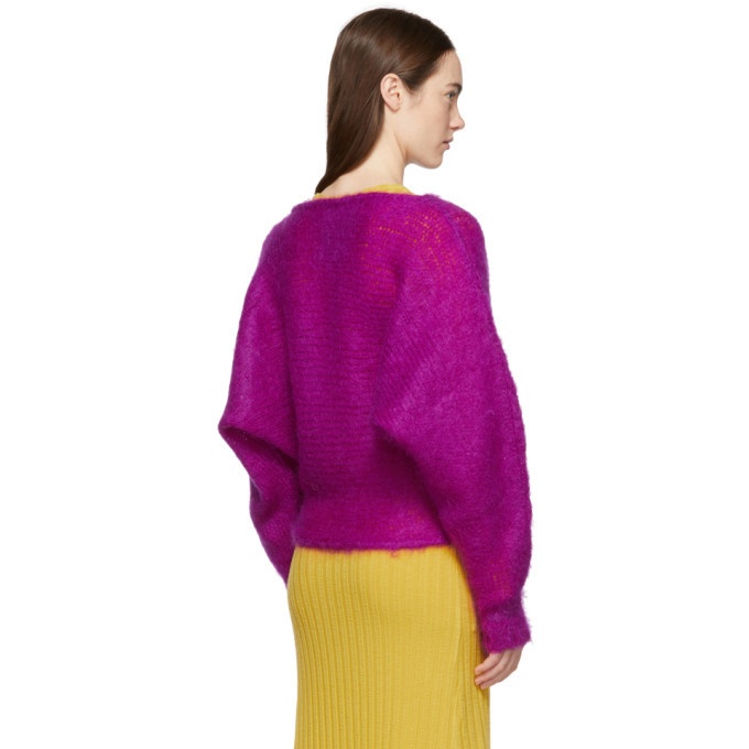 Simon Miller Purple Mohair Fay Sweater