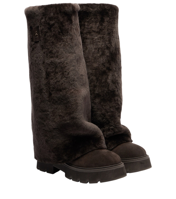 Photo: Bogner Turin shearling and suede boots