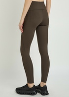 ON Studio Stretch-jersey Cropped Leggings Brown