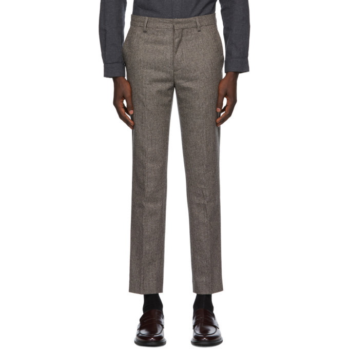 Harmony Brown Wool Peter Trousers Harmony