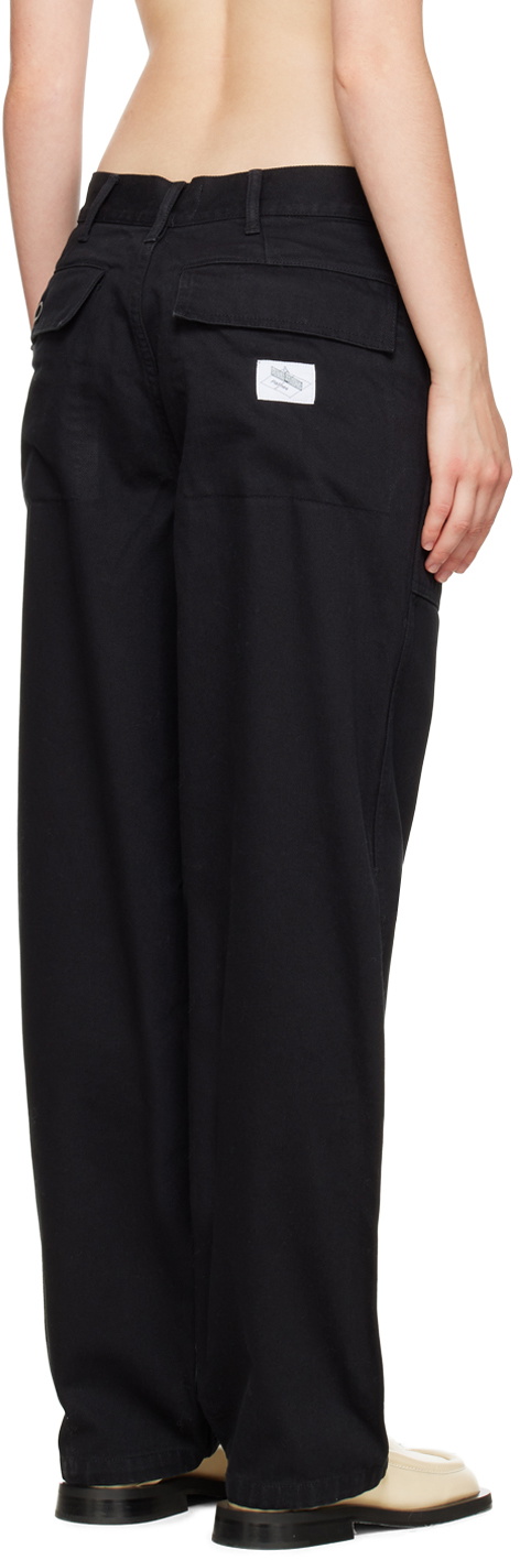 Palmes Black Groundsman Trousers