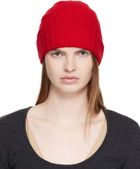TOTEME Red Cashmere Beanie