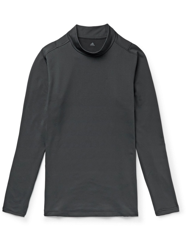 Photo: adidas Golf - Slim-Fit COLD.RDY Recycled Primegreen Golf Base Layer - Gray