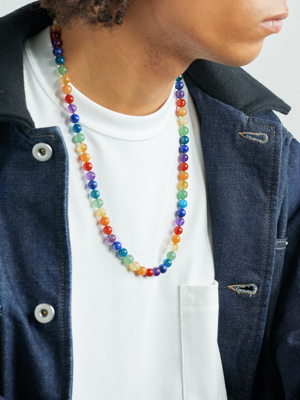 JIA JIA - Gold Multi-Stone Necklace