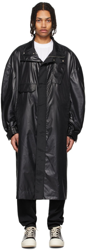 Photo: JERIH Black Nylon Windbreaker