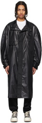 JERIH Black Nylon Windbreaker