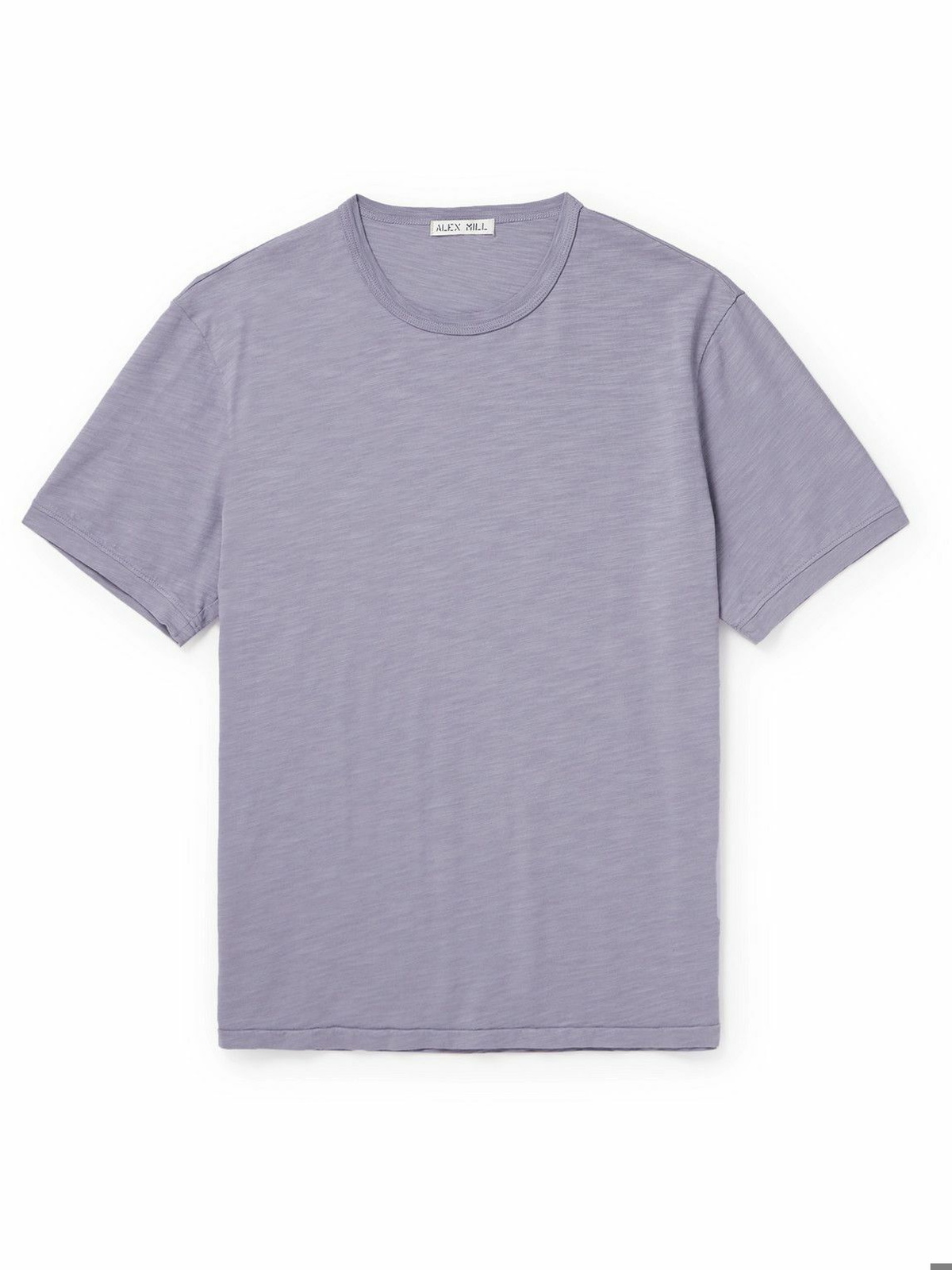 Alex Mill - Standard Cotton-Jersey T-Shirt - Purple Alex Mill