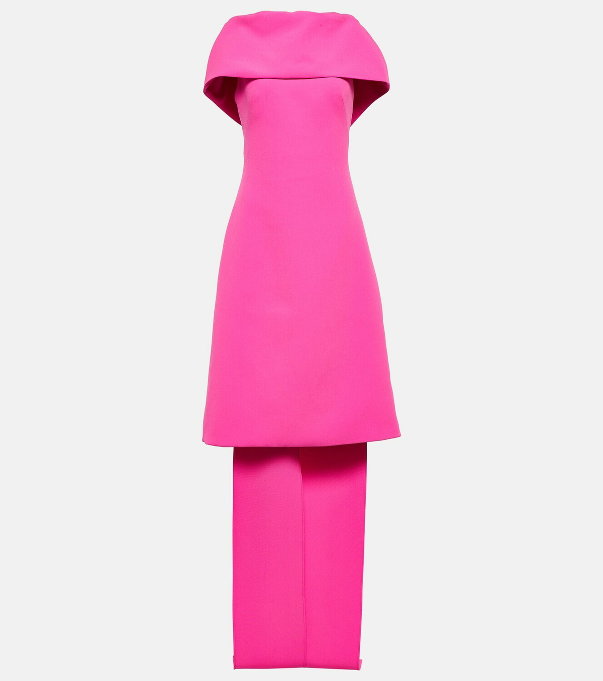 Safiyaa Sofieanne crêpe midi dress Safiyaa