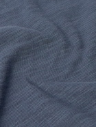 Faherty - Organic Cotton Henley T-Shirt - Blue