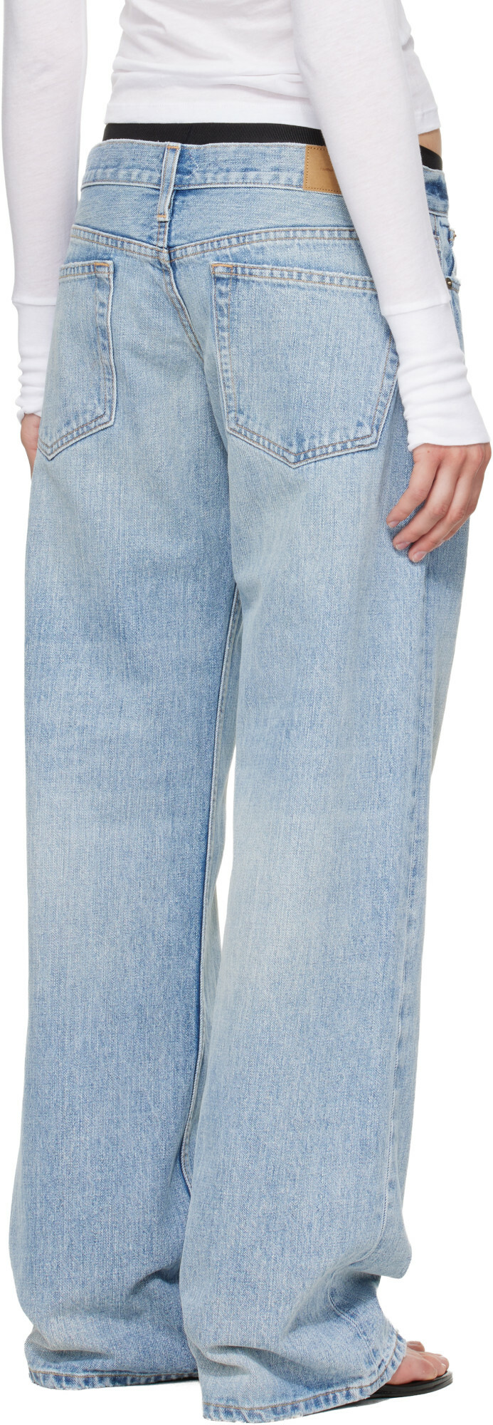 Raimundo Langlois Blue Bootcut Jeans