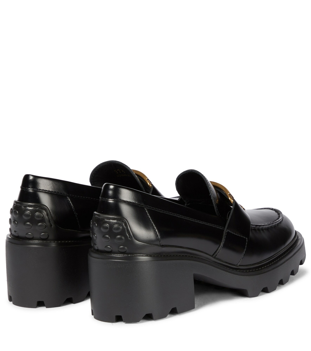 tod's platform loafers