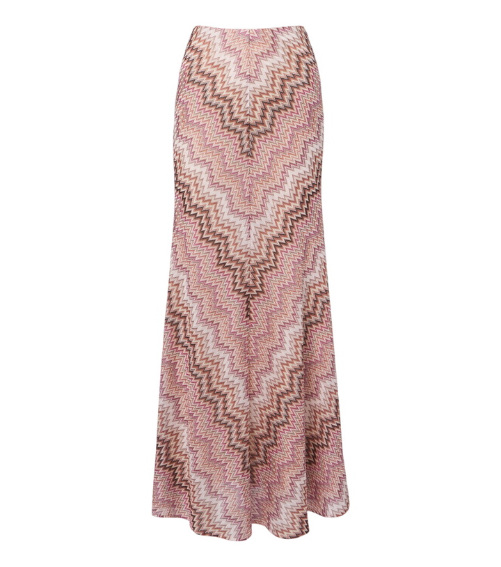 Photo: Missoni Zigzag knitted maxi skirt
