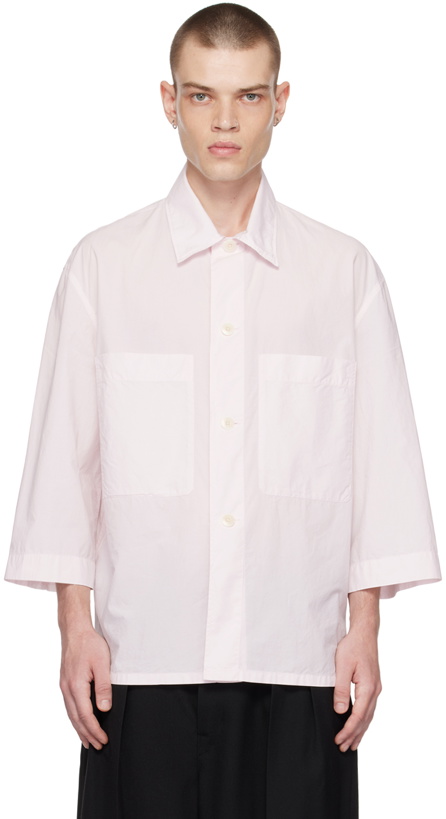 Photo: LEMAIRE Pink Military Shirt
