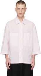 LEMAIRE Pink Military Shirt