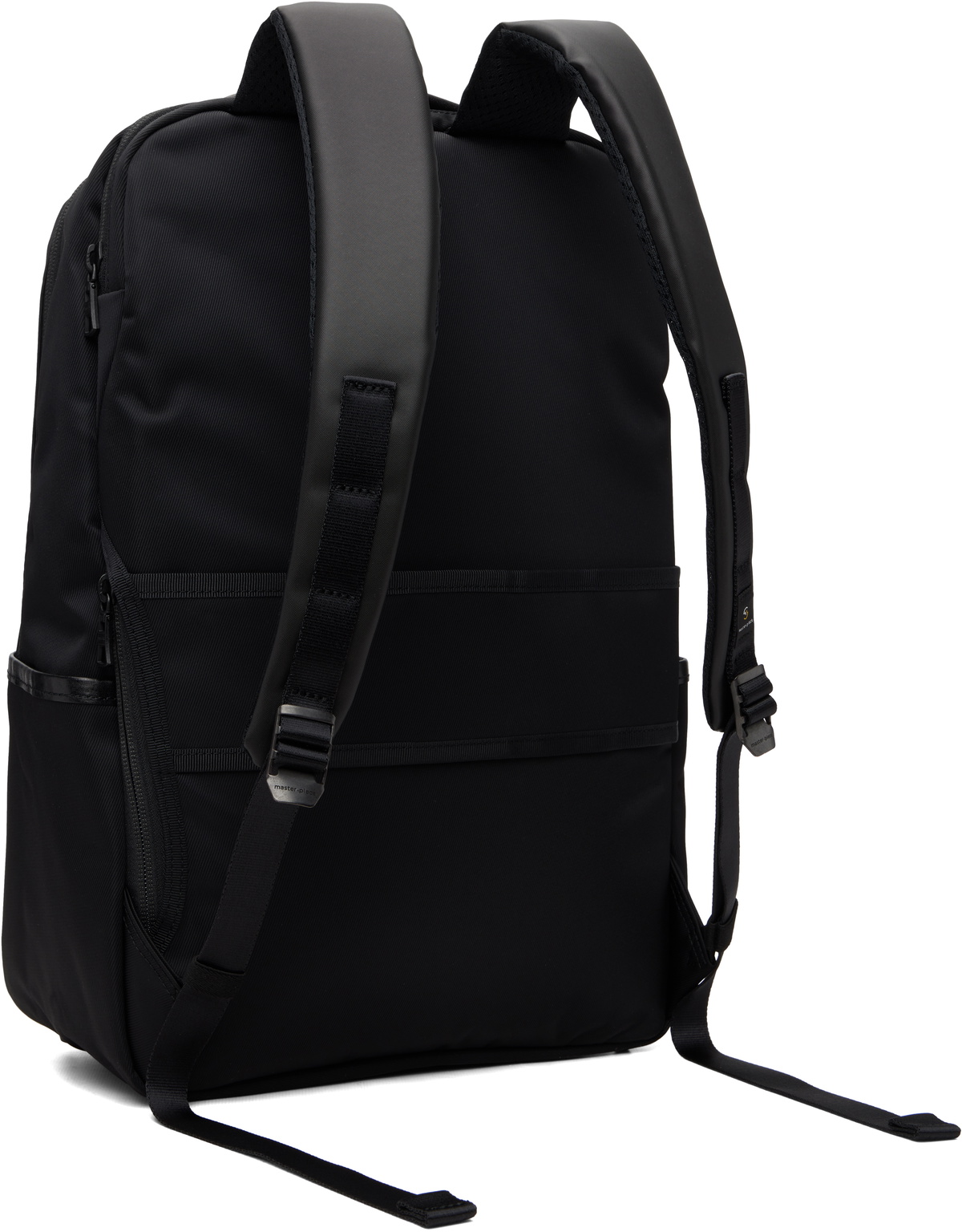 master-piece Black Progress Coating Daypack Backpack