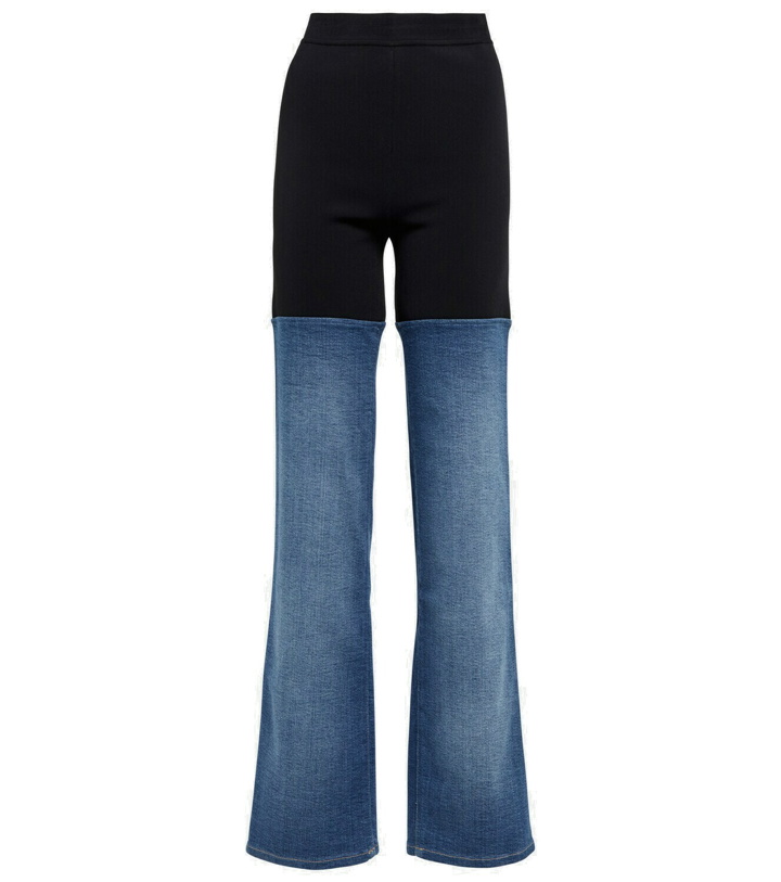 Photo: Alaïa Jersey and denim pants