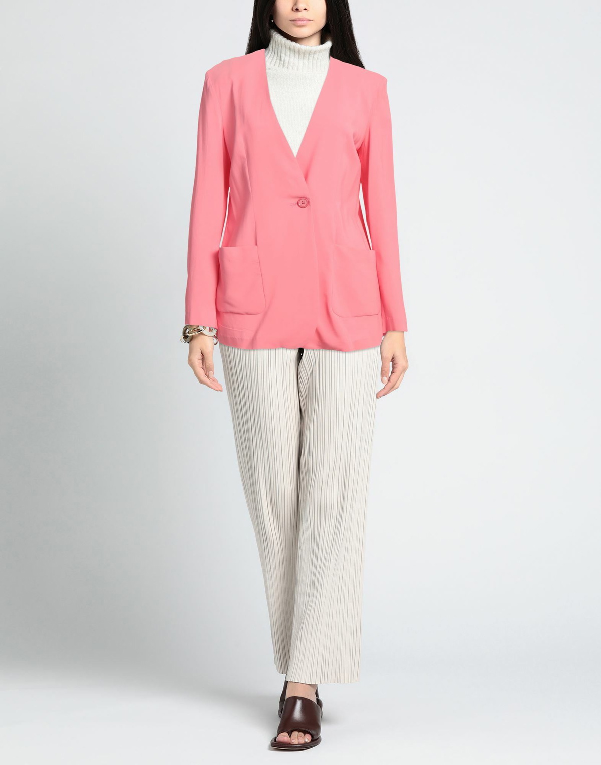 Jucca Womens Blazer in Pink