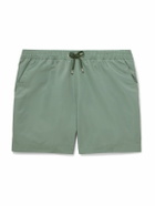 Sunspel - Straight-Leg Mid-Length SEAQUAL®-Blend Swim Shorts - Green