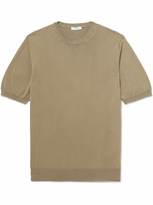 Photo: Boglioli - Garment-Dyed Cotton T-Shirt - Brown