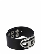 DIESEL - Oval-d Leather Bracelet