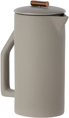 YIELD Grey Ceramic French Press, 850 mL