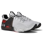 Under Armour - UA HOVR Apex Mesh and Rubber Sneakers - Gray