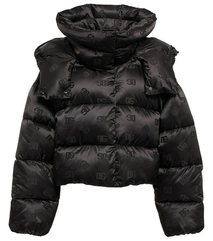 Photo: Dolce&Gabbana - Logo puffer jacket