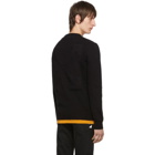 Off-White Black Knit Logo Sweater