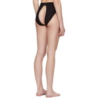 la fille dO Black Halt High-Rise Briefs