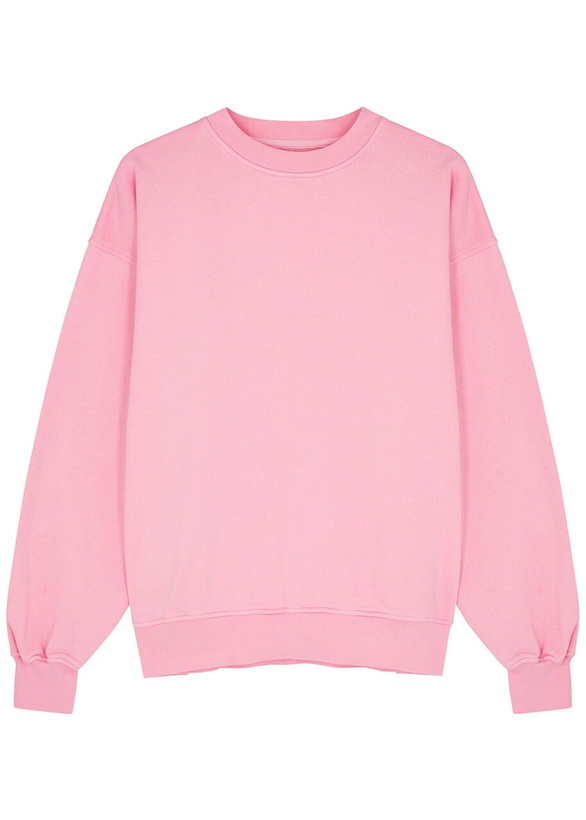 Photo: Colorful Standard Cotton Sweatshirt Light Pink