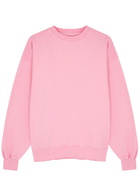 Colorful Standard Cotton Sweatshirt Light Pink